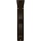 Ekena Millwork Bradford Wrought Iron Bracket, (Triple center brace), Antiqued Brass 2"W x 7 1/2"D x 10"H BKTM02X07X10TBRABS - alternate 5